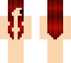 red hair base chibi face