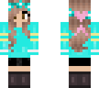 teal girl