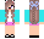 twining dog girl
