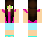a girl in a tanktop and shorts