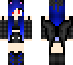 bat emo girl