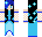 blue dress