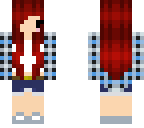 blue flannel chibi