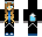 blue fox girl