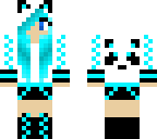 blue panda