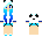 blue panda