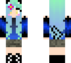 cat girl blue