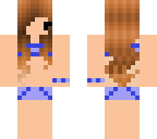 chibi girl in bikini