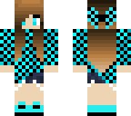 cute blue girl