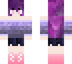 cute purple girl