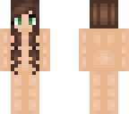 dusty brown ponytails