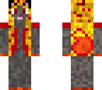fire wolf girl