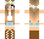 flower headband girl