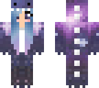 galaxy dino girl