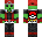 green slime pokemon trainer