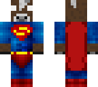 herobrine superman cow