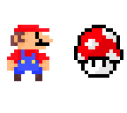 mario pixelart