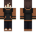 orange varsity jacket