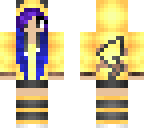pika purple hair
