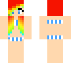 rainbow girl - bikini