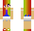 rainbow girl