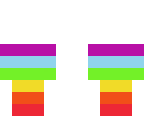 rainbow person