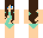 sea green swimsuit