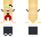 straight faced science girl