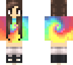 tie-dye girl
