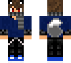 vampire wolf boy with scarf