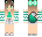 wolfie girl- lime green