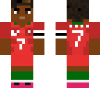 black soccer player