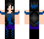blue girl