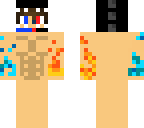 buff man fire and ice dino base