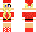 chica rubia navidad