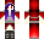 cloaked girl