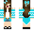 derpy bow blue girl