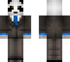 edit of blue panda