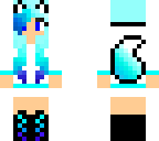 fox blue girl