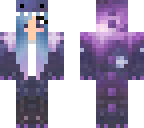 galaxy dino girl