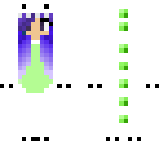 green purple dino