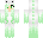 mint dino girl