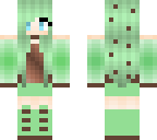 minty chocolate girl