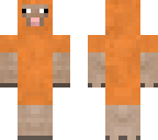 orange sheep