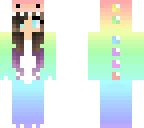 pastel dino girl