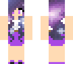 prom dress galaxy girl