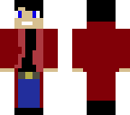 red caped awesome man