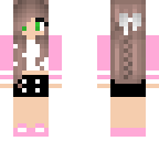 shool girl with bow
