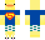 superhero duck