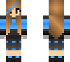blue and black skin